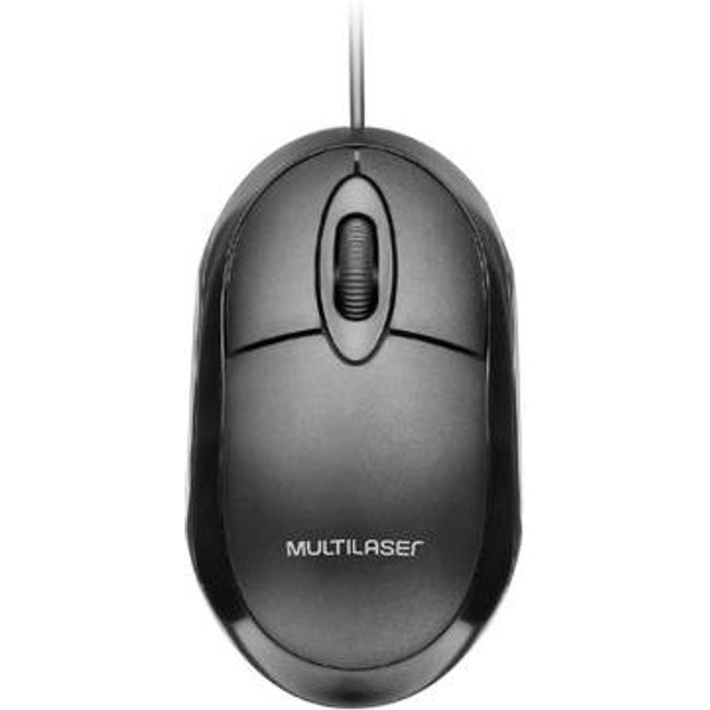 Mouse Multi Classic Box Óptico Full Black - MO300