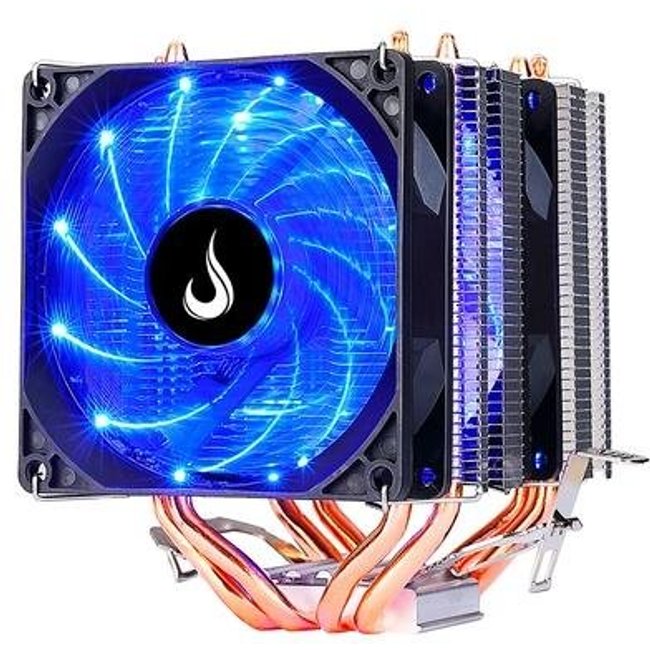 Air Cooler Rise Mode Gamer G700, LED Azul, AMD/Intel, 180mm, Preto - RM-AC-O7-FB