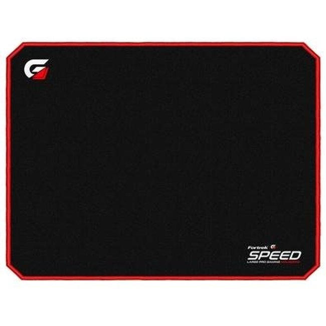 Mousepad Gamer Fortrek MPG102, Grande (440x350mm), Speed, Vermelho - 72696