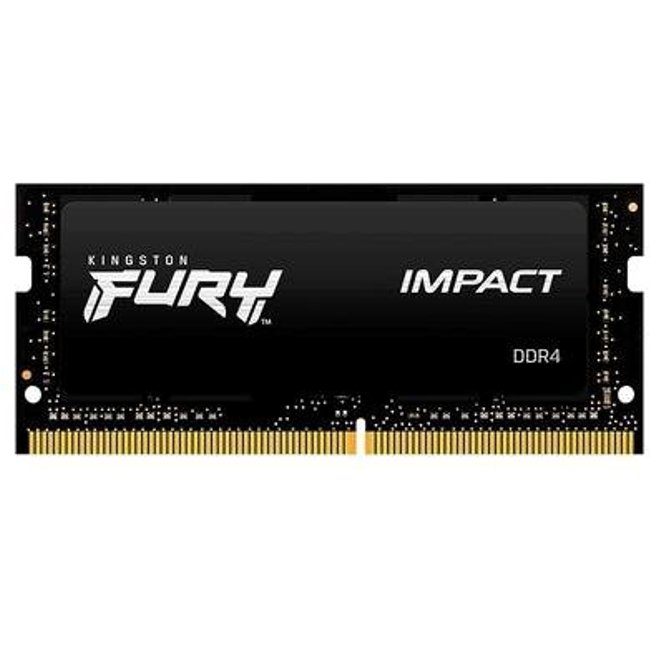 Memória RAM Para Notebook Kingston Fury Impact, 8GB, 3200MHz, DDR4, CL20 - KF432S20IB/8