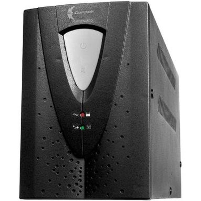 Nobreak Coletek UPS PG II, 1200VA, Bivolt Automático, 8 Tomadas, Preto - PGII-1200VA-1B8T