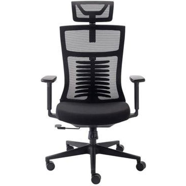 Cadeira Office Elements Vertta, Até 150 kg, Reclinável, Braços 3D, Cilindro Classe 4, Preto - 70048
