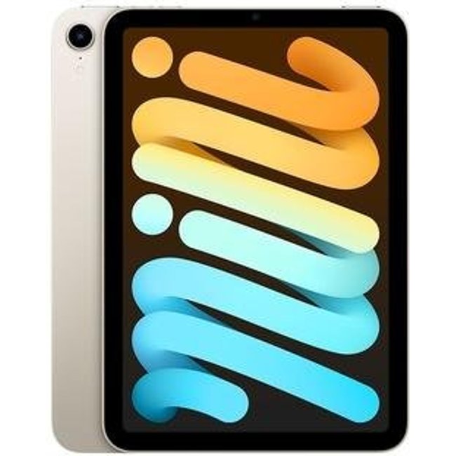 iPad Mini Apple 6ª Geração, Tela 8,3", 64GB, Chip A15 Bionic, Wi-Fi, Câmera Traseira 12MP, Branco Estelar - MK7P3BZ/A