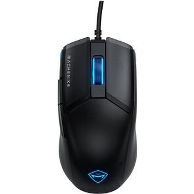 Mouse Gamer Machenike M7 Pro, Com fio, 12800 DPI, 6 botões, Preto - JJ02GP006