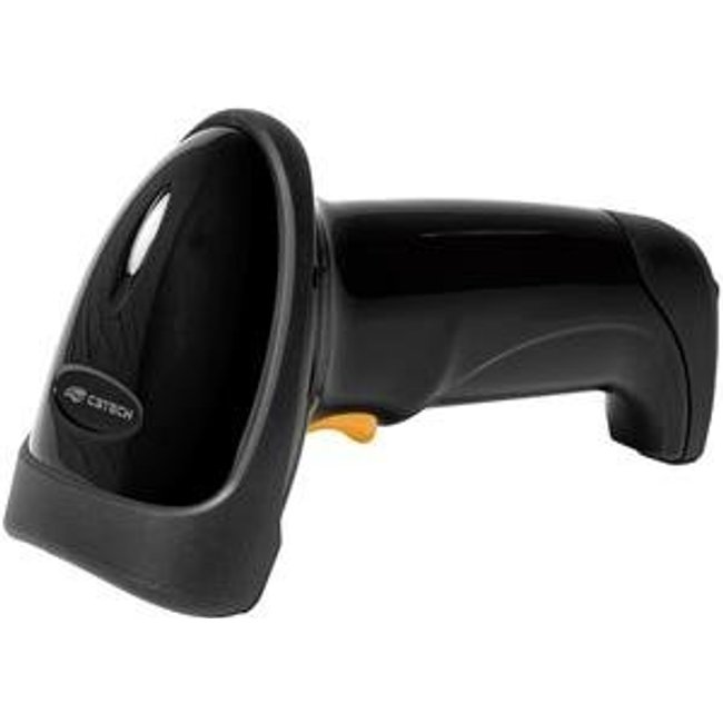 Leitor de Codigo de Barras C3Tech, 1D/2D, QR code Cmos, USB - LB-120BK