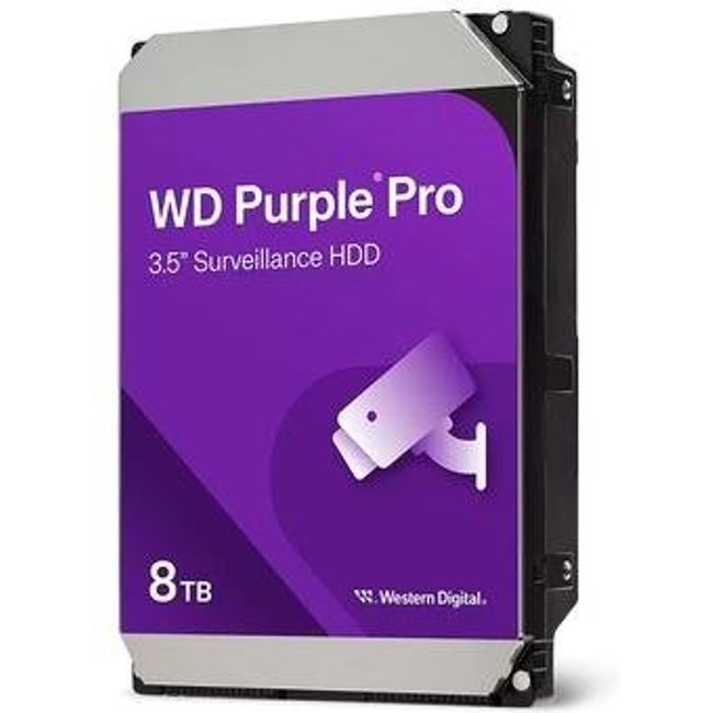 HD Interno WD Purple Pro Smart, 8TB, SATA, 3.5' - WD8002PURP