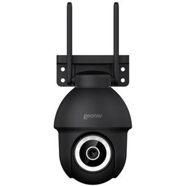 Câmera Inteligente Geonav Externa 360 Graus, PTZ, Wi-Fi BK