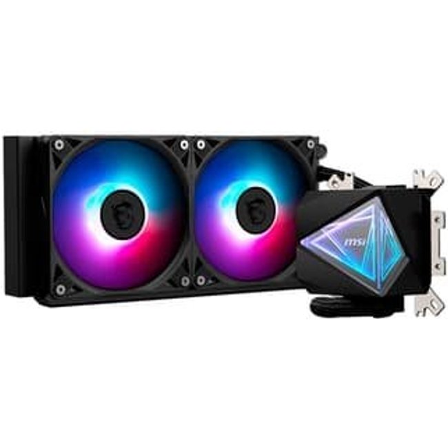 Water Cooler MSI MAG Coreliquid I240, ARGB, 240mm, Intel e AMD, Preto - MAG CORELIQUID I240