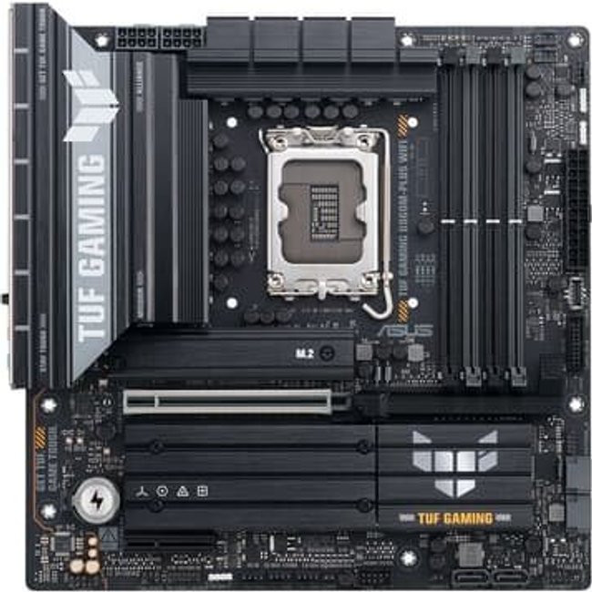Placa Mãe ASUS TUF GAMING B860M-PLUS WIFI, Intel LGA 1851, mATX, DDR5, Wi-fi, Bluetooth - TUF GAMING B860M-PLUS WIFI