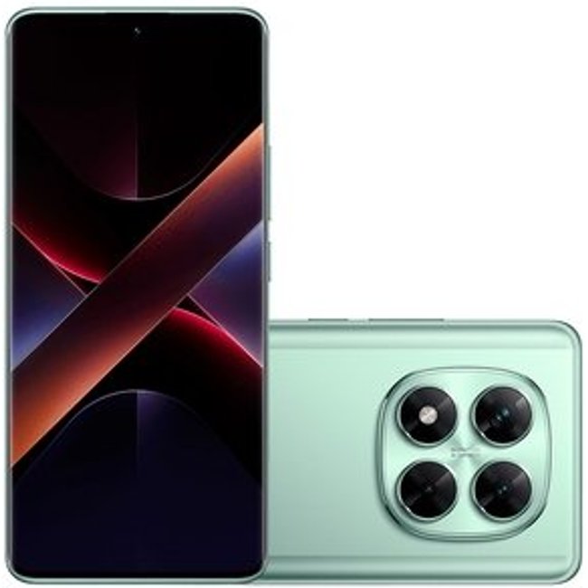 Smartphone Xiaomi Poco X7, 5G, 256GB Rom, 8GB RAM, Octa Core, Câmera 50MP, Tela 6.67"" Amoled, Verde - CX407VRD