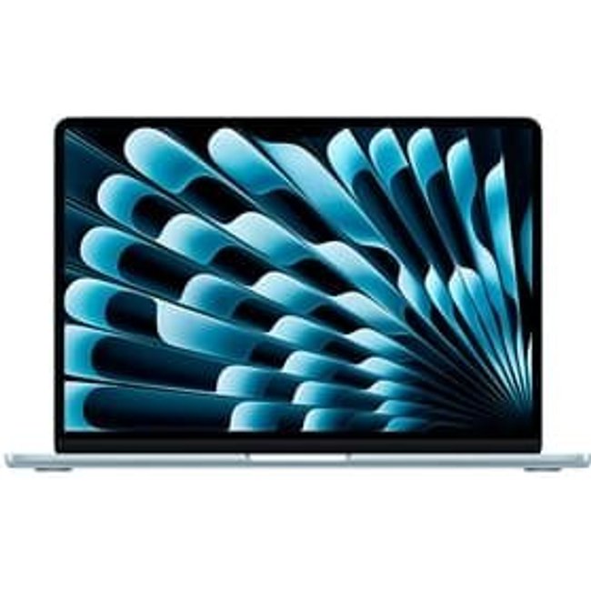MacBook Air Apple 13" Chip M4, CPU 10 Núcleos, GPU 8 Núcleos, Neural Engine 16 Núcleos, 16GB RAM, SSD 256GB, Azul-céu - MC6T4BZ/A