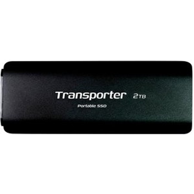 SSD Externo Patriot Transporter, 512GB, USB-C 3.2 Gen 2, Leitura 500MB/s, Gravação 500MB/s, Preto - PTP512GPEC
