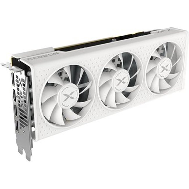 Placa de Vídeo XFX Speedster QICK308 Radeon RX 7600 White AMD Edition, 8GB, GDDR6, 128-bit - RX-76PQICKWY