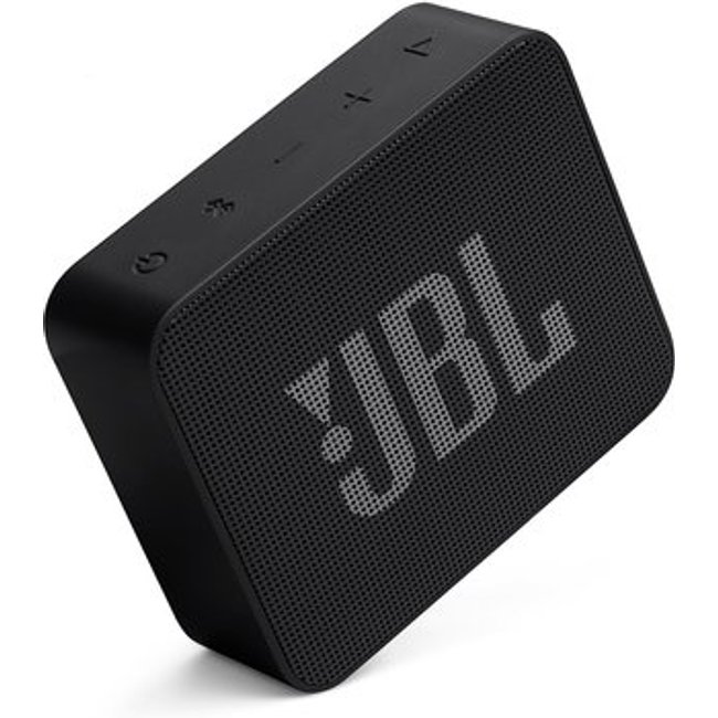 Caixa de Som Portátil JBL Go Essential 2, Bluetooth, 3.1W RMS, À Prova d'Água, Bateria de até 5 Horas, Preta - JBLGOES2BLKBR