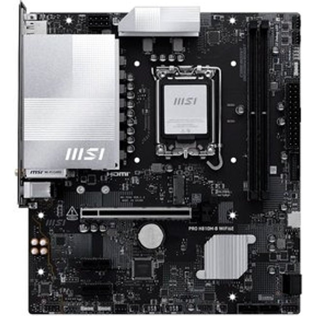 Placa-Mãe MSI PRO H810M-B WIFI6E, Intel, LGA 1851, Micro-ATX, DDR5, Wi-Fi - PROH810MBWIFI6E