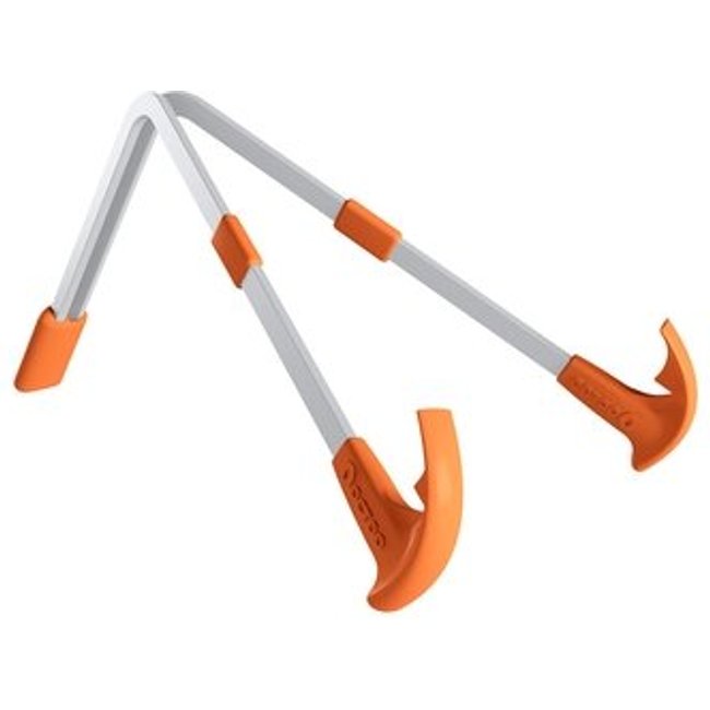 Suporte para Notebook e Tablet Octoo LiteStand Note, Ice Silver e Laranja - 9568