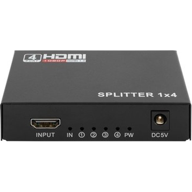 Divisor HDMI Storm Tech, 1x4, 1.4, 4K, Preto - CHSL0005