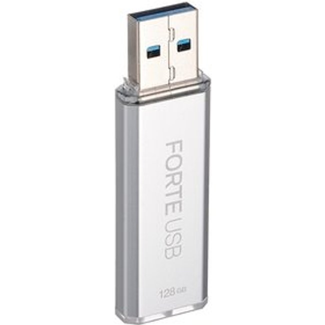 Pen Drive 128GB SecuX Forte, USB 3.2, Alta Velocidade, Preto - 98-101-000200