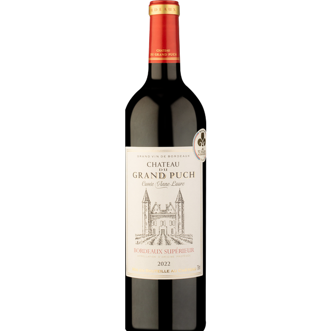Château du Grand Puch A.O.P. Bordeaux Supérieur 2022