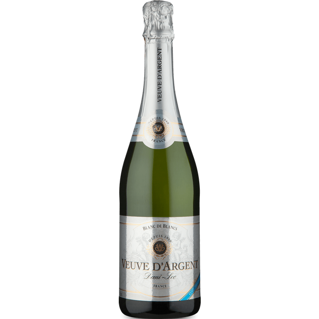Espumante Veuve D`Argent Blanc De Blancs Demi-Sec