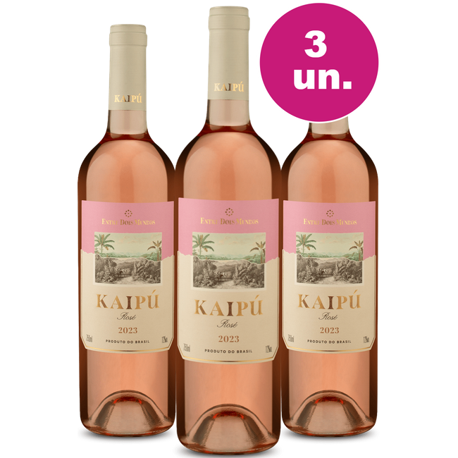 Kit 3 - Kaipu Rosé - Exclusivo We
