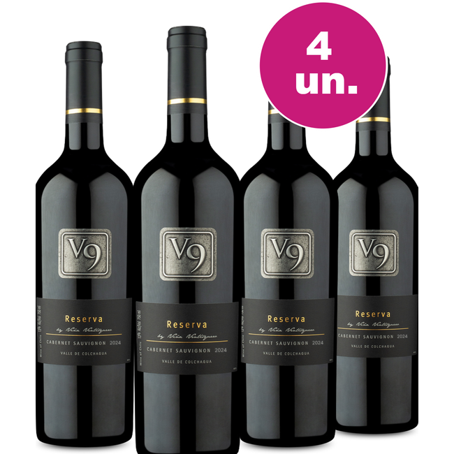Kit 4 - Degustação V9 por R$34,90 por Garrafa