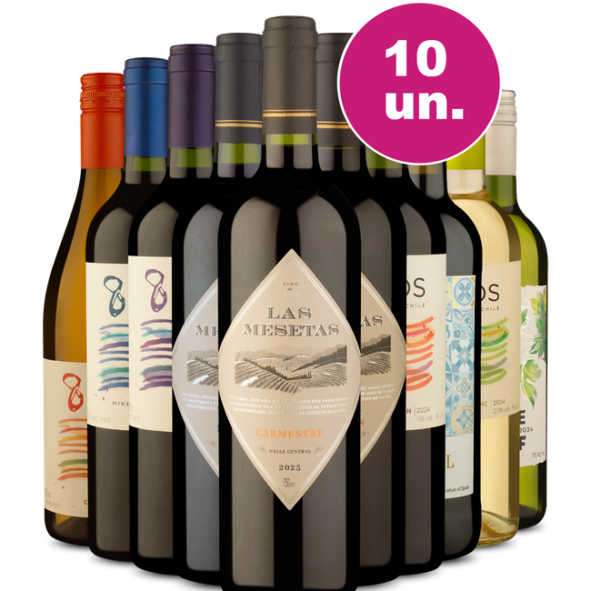 Kit 10 - Oferta Absurda Dezembro - R$22,90 por Garrafa