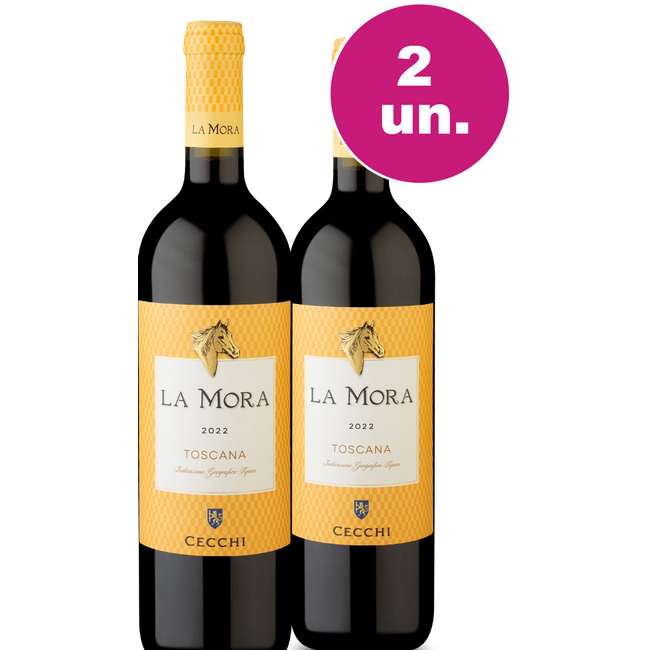 Kit 2 - La Mora Toscana Rosso - Especial Central da Black
