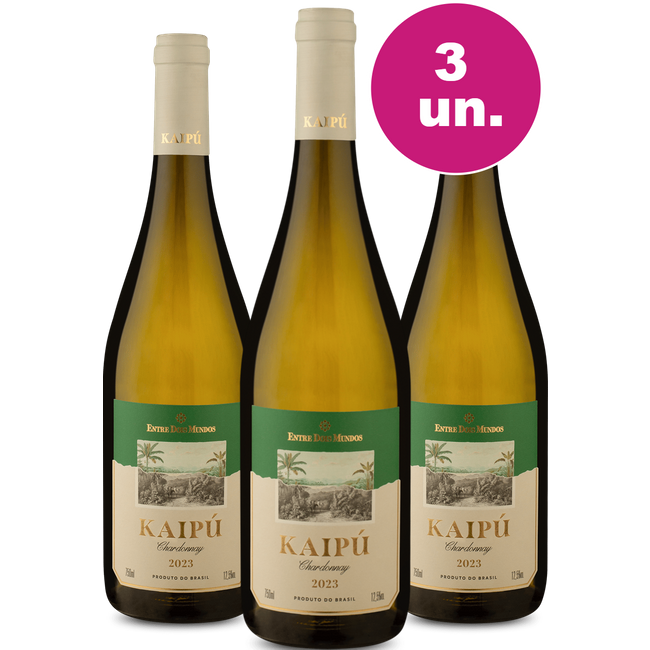 Kit 3 - Kaipu Chardonnay - Exclusivo We