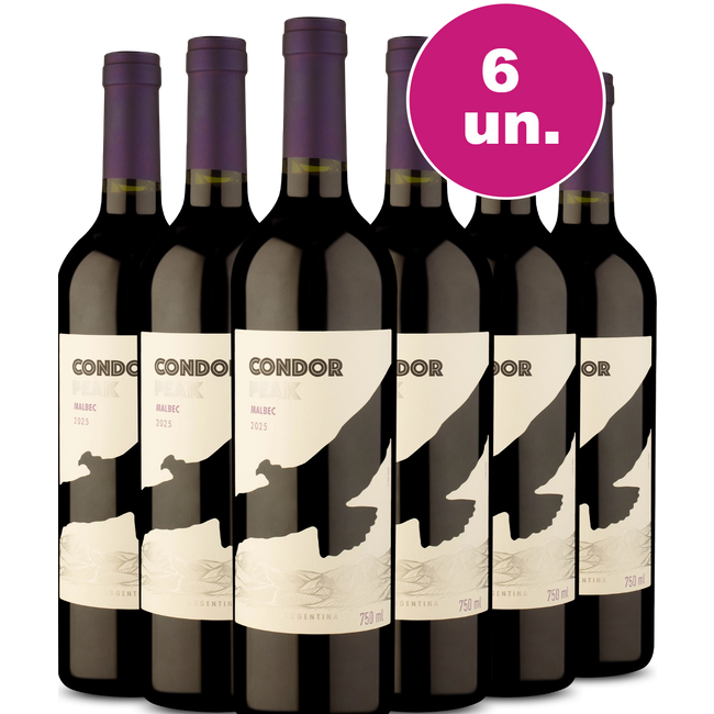 Kit 6 - Condor Peak Malbec - Exclusivo We