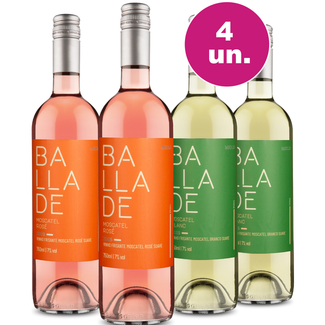 Kit 4 - Frisante Ballade - Especial Central da Black