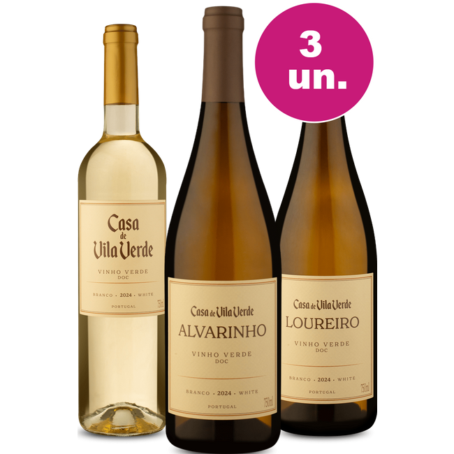 Kit 3 - Encontro de Vinho Verde - Exclusivo We