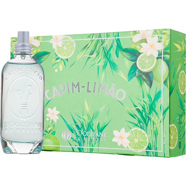 Kit Sabonete Perfumado Capim-Limão e Deo Colônia