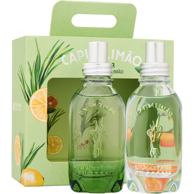 Kit Frescor Capim-Limão & Mate - 2un x 30ml