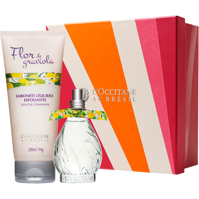 Presente Fragrância e Corpo Flor de Graviola