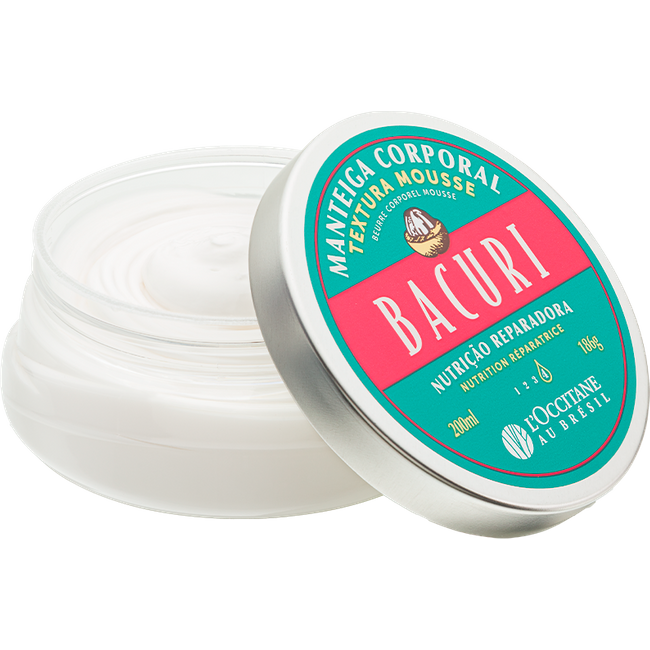 Manteiga Corporal Textura Mousse Bacuri 200ml