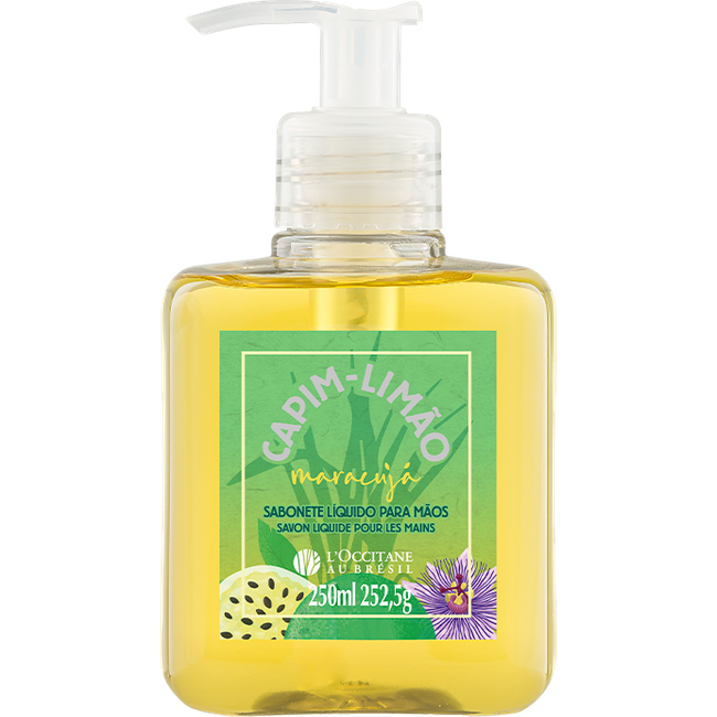 Sabonete Líquido para Mãos Capim-Limão Maracujá 250ml