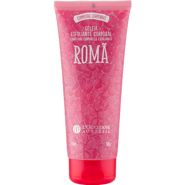 Geleia Esfoliante Corporal Romã 200ml