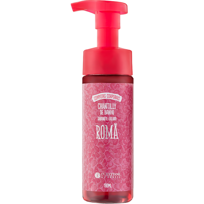 Chantilly de Banho Sabonete Líquido Romã 175mL