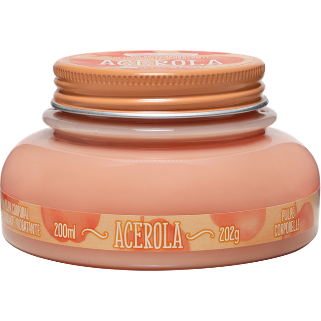 Polpa Corporal Desodorante Hidratante Acerola 200ml