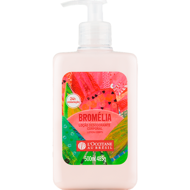 Loção Desodorante Corporal Bromélia 500ml