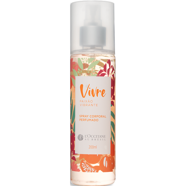 Spray Corporal Perfumado Paixão Vibrante 200ml