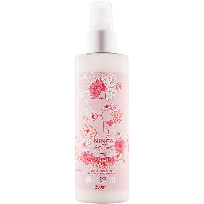 Bruma Hidratante Desodorante Corporal Ninfa das Águas Fascínio 200ml