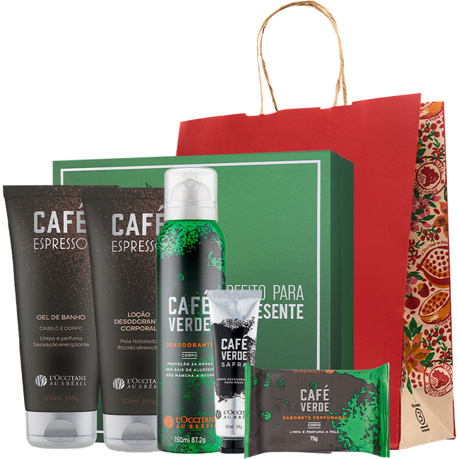 Presente Completo Café Verde e Espresso