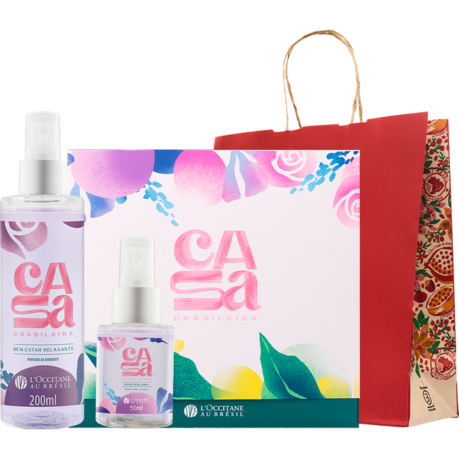 Presente Perfume e Spray Bem-Estar Relaxante