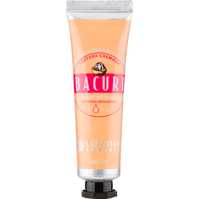 Creme Desodorante de Mãos Textura Cremosa Bacuri 30ml