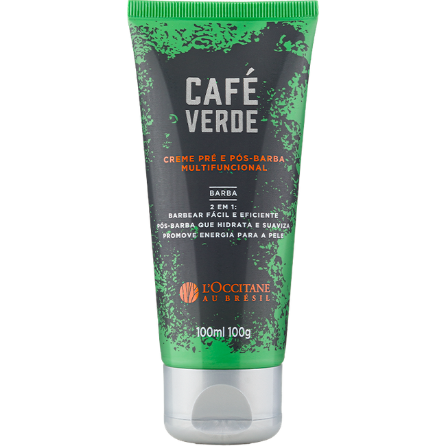 Creme Pré e Pós-Barba Multifuncional Café Verde 100ml
