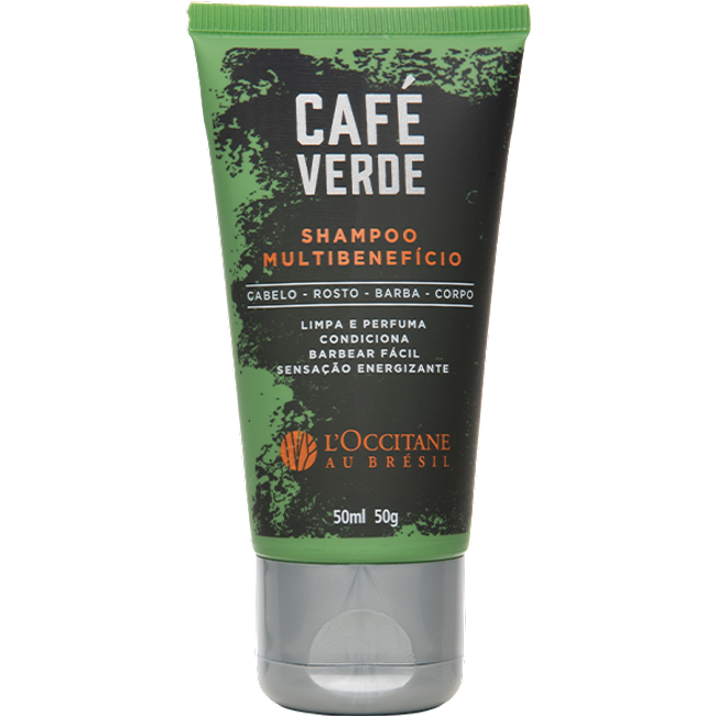 Shampoo Multibenefício Café Verde 50ml