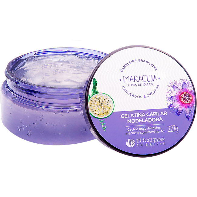 Gelatina Capilar Modeladora Maracujá 227g
