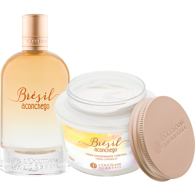 Combo Fragrância e Hidratante Corporal Brésil Aconchego